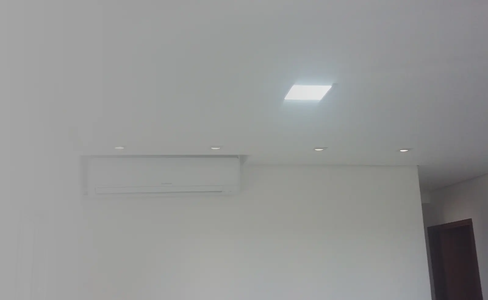 Exemplo de rebaixo de teto em projeto